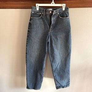 Madewell Balloon Style high-waisted jeans - Corson wash